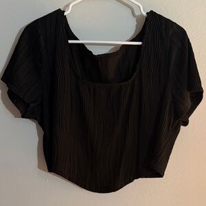 Elegant Black Women's Top